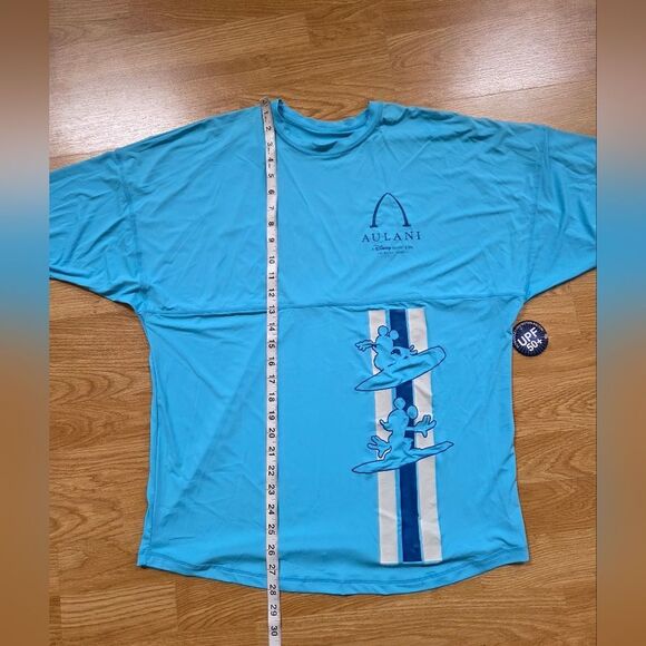 Disney Aulani  Spirit Jersey Mickey Mouse Rash Guard Swim Shirt Sz Sm - Picture 8 of 11